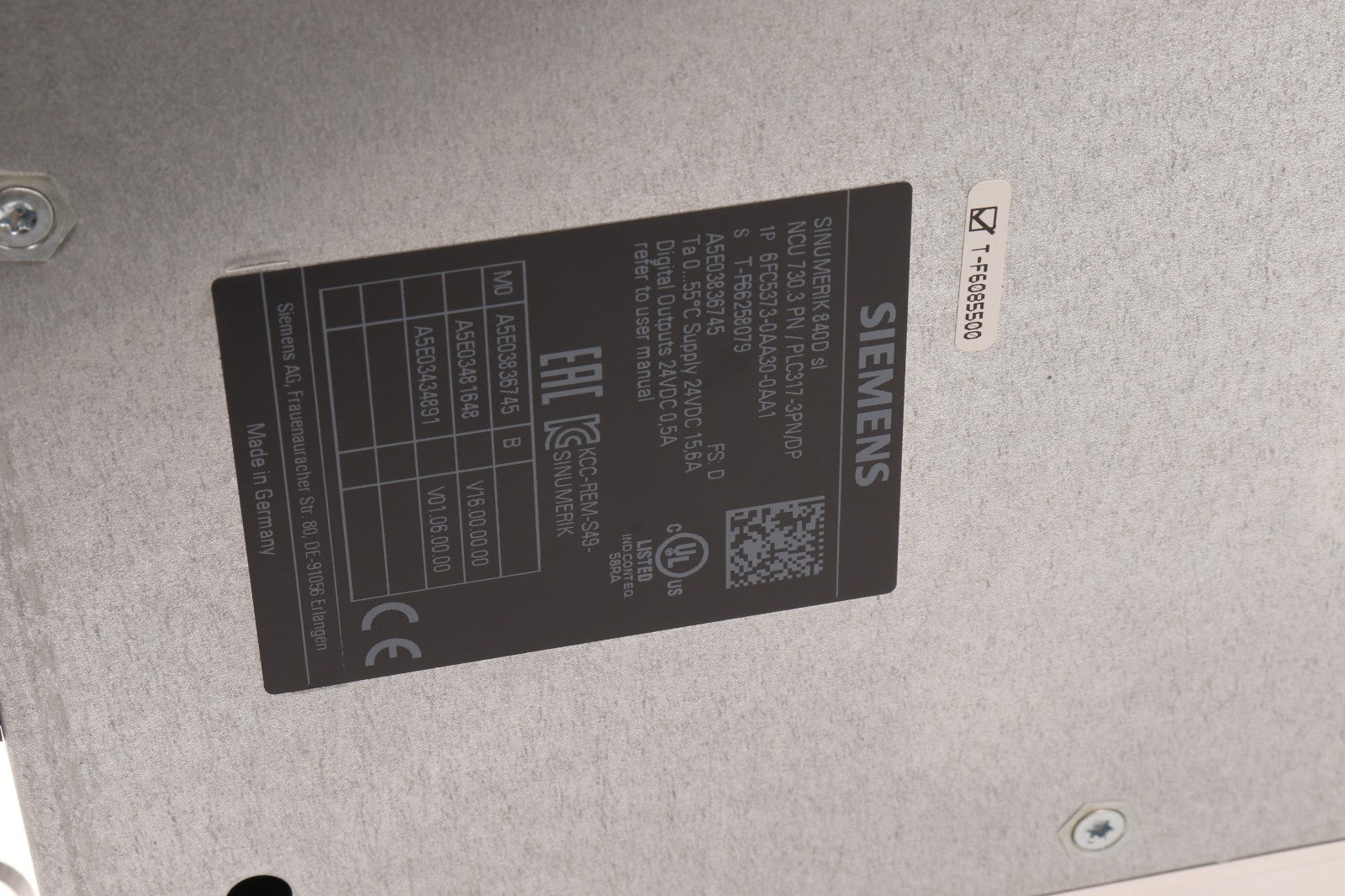 SIEMENS	6FC5373-0AA30-0AA1