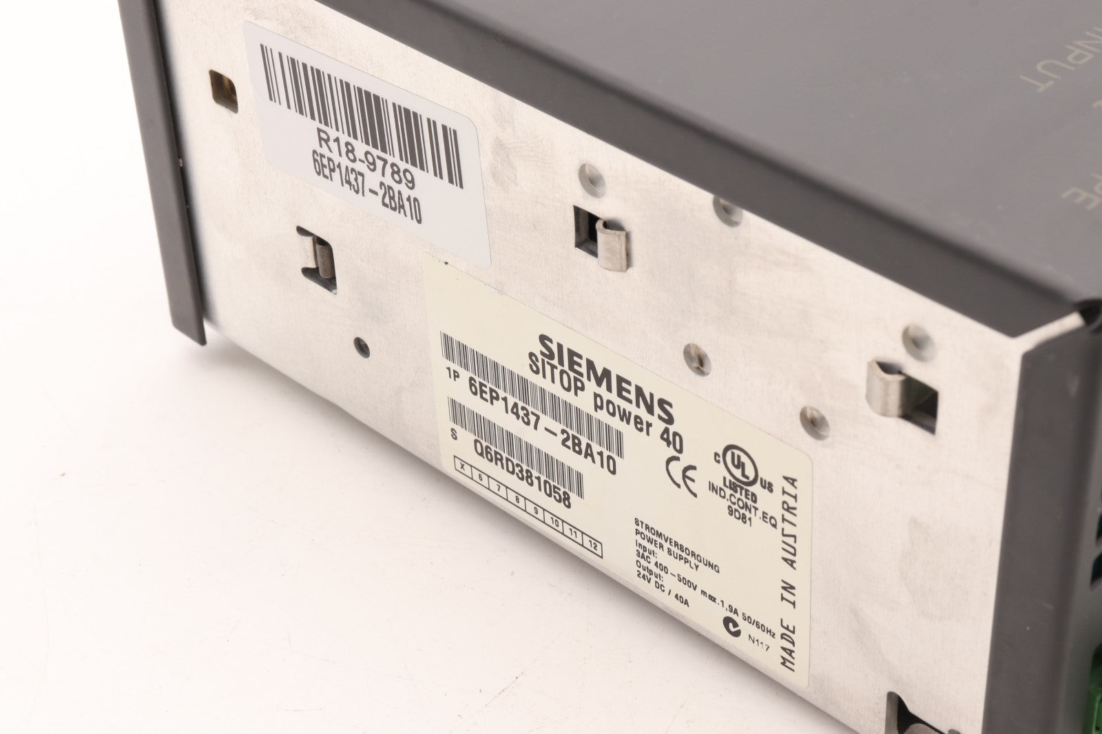 SIEMENS	SITOP POWER 40 	6EP1437-2BA10