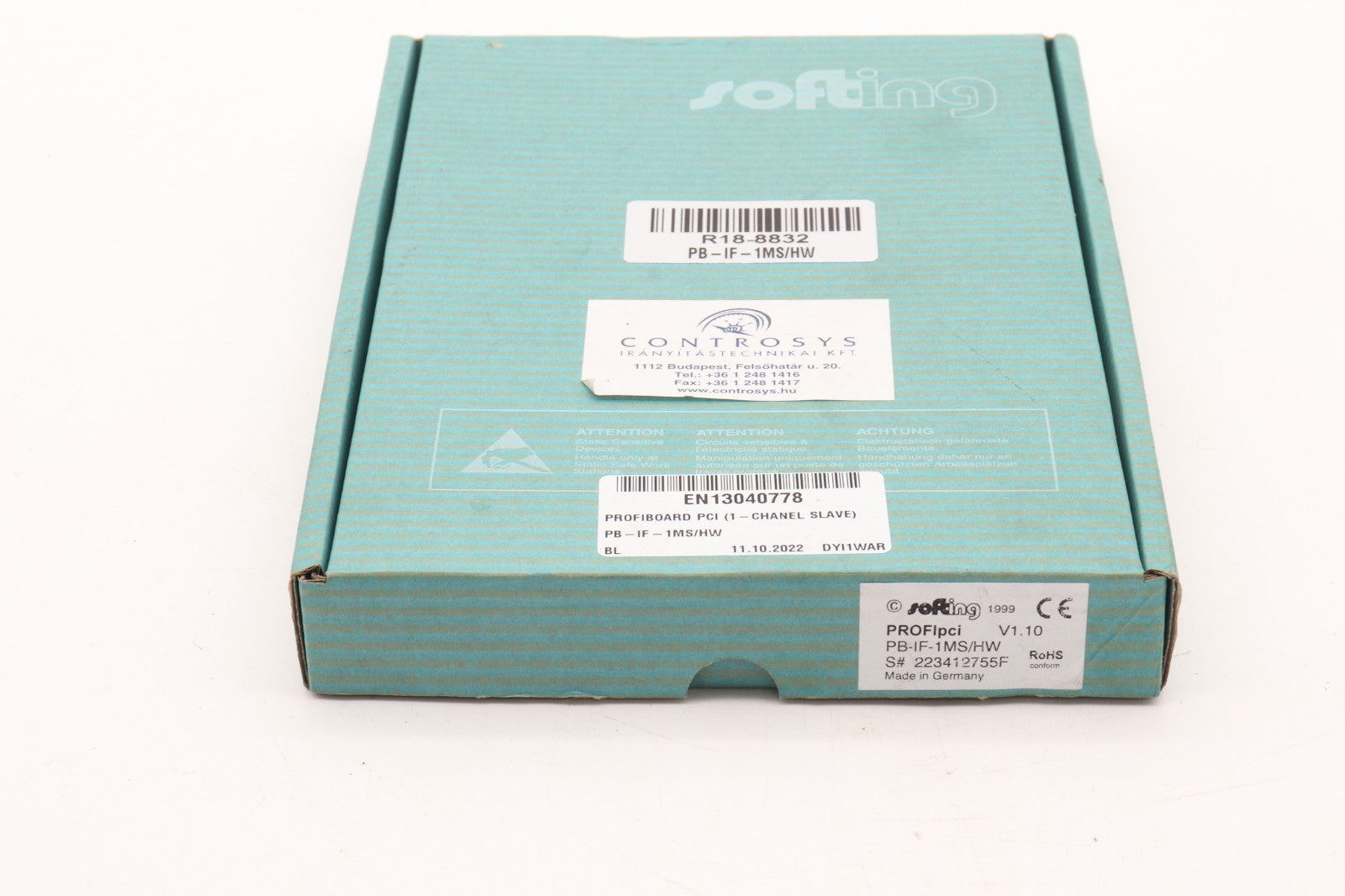 SOFTING PROFIPCI PB-IF-1MS/HW