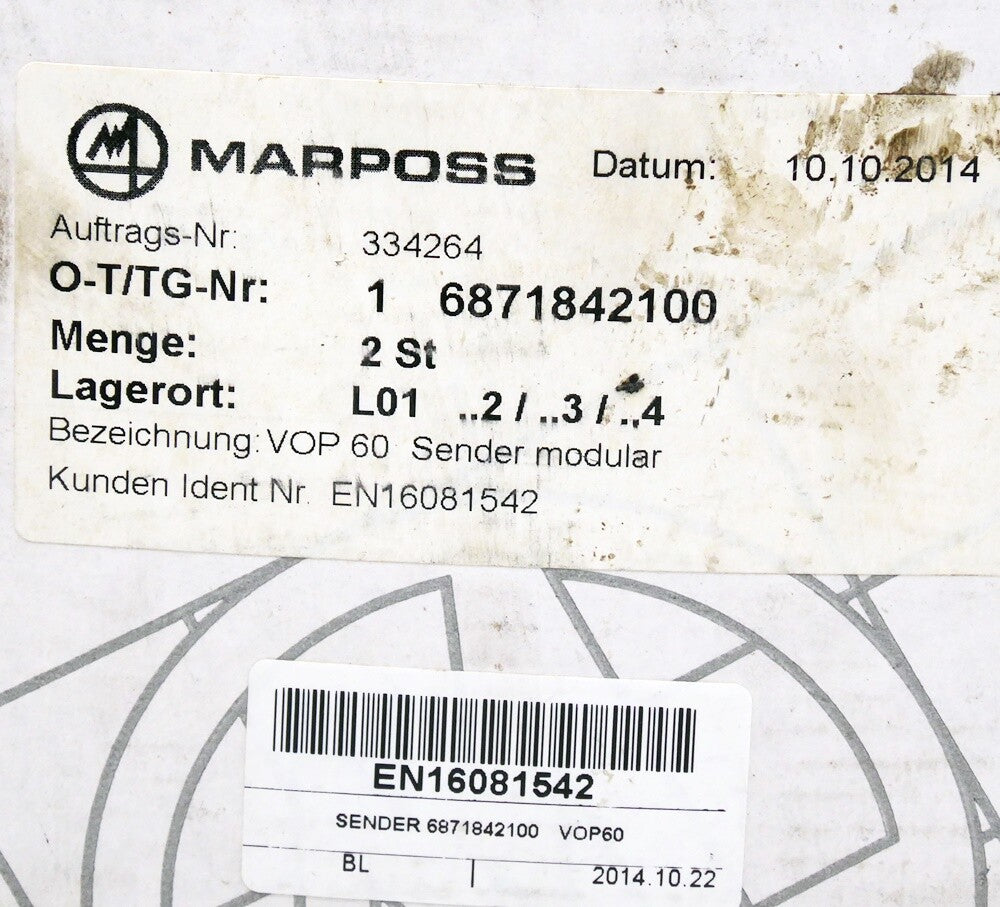 MARPOSS vop 60 sender modular