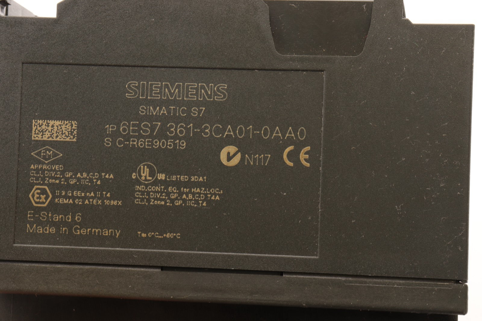 SIEMENS SIMATIC S7-300	6ES7361-3CA01-0AA0  R18-9380