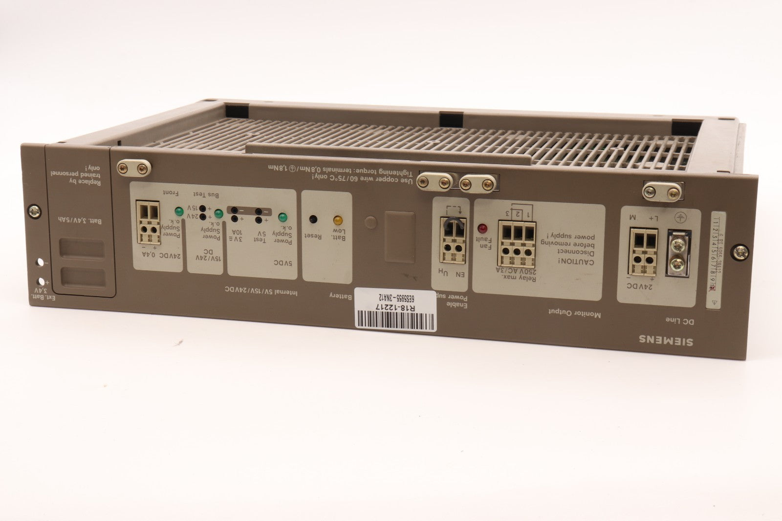 SIEMENS	6ES5955-3NA12	MODULAR POWER SUPPLY