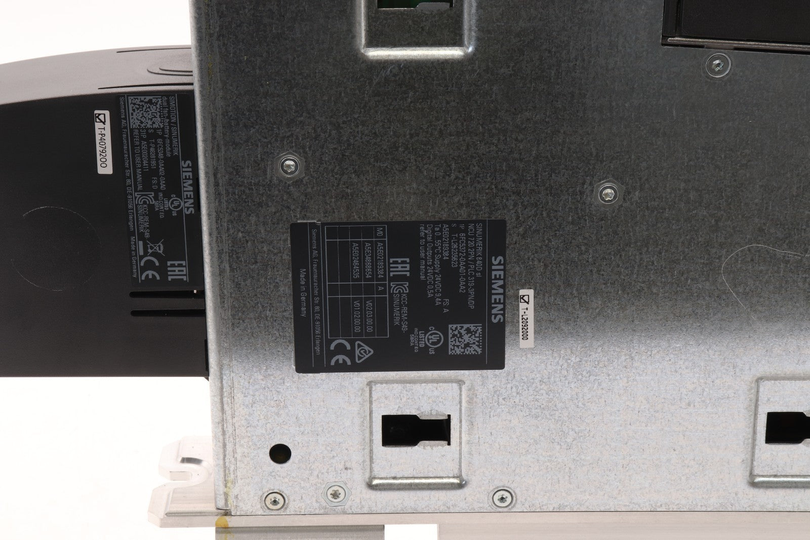 SIEMENS	SINUMERIK 840D SL NCU 720.2PN	6FC5372-0AA01-0AA2