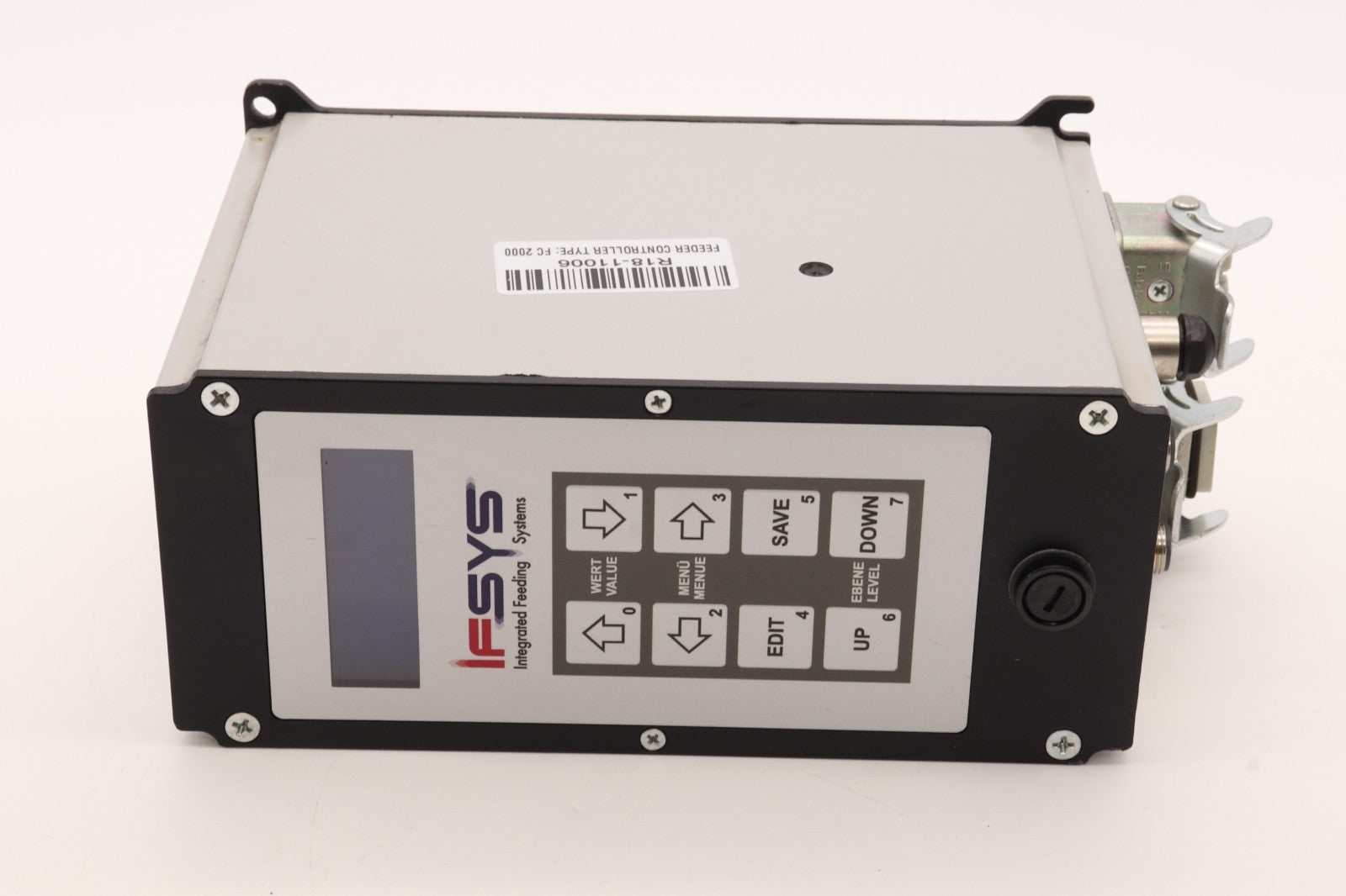 IFSYS	FEEDER CONTROLLER TYPE: FC 2000	SOFTWARE: FC 2000/DISP/1073