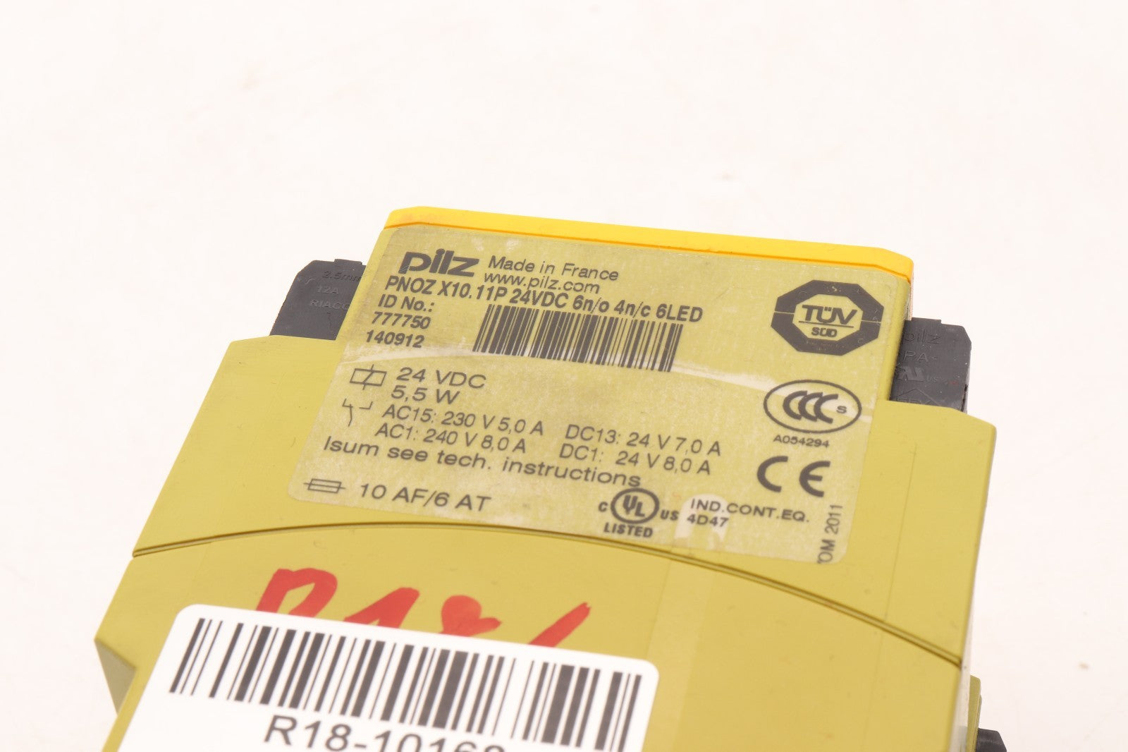 PILZ	PNOZ X10.11P	ID: 777750 140912