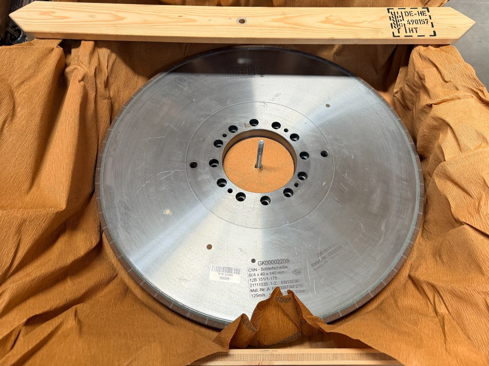 KREBS & RIEDEL	GK00002209 MAT NO. A F890097/AF270