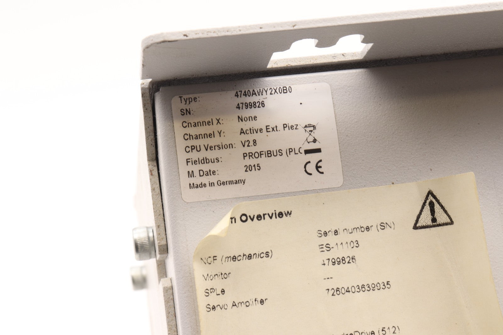 KISTLER	DMF-P A310 UNIVERSAL 4740AWY2X0B0	TYPE 4740