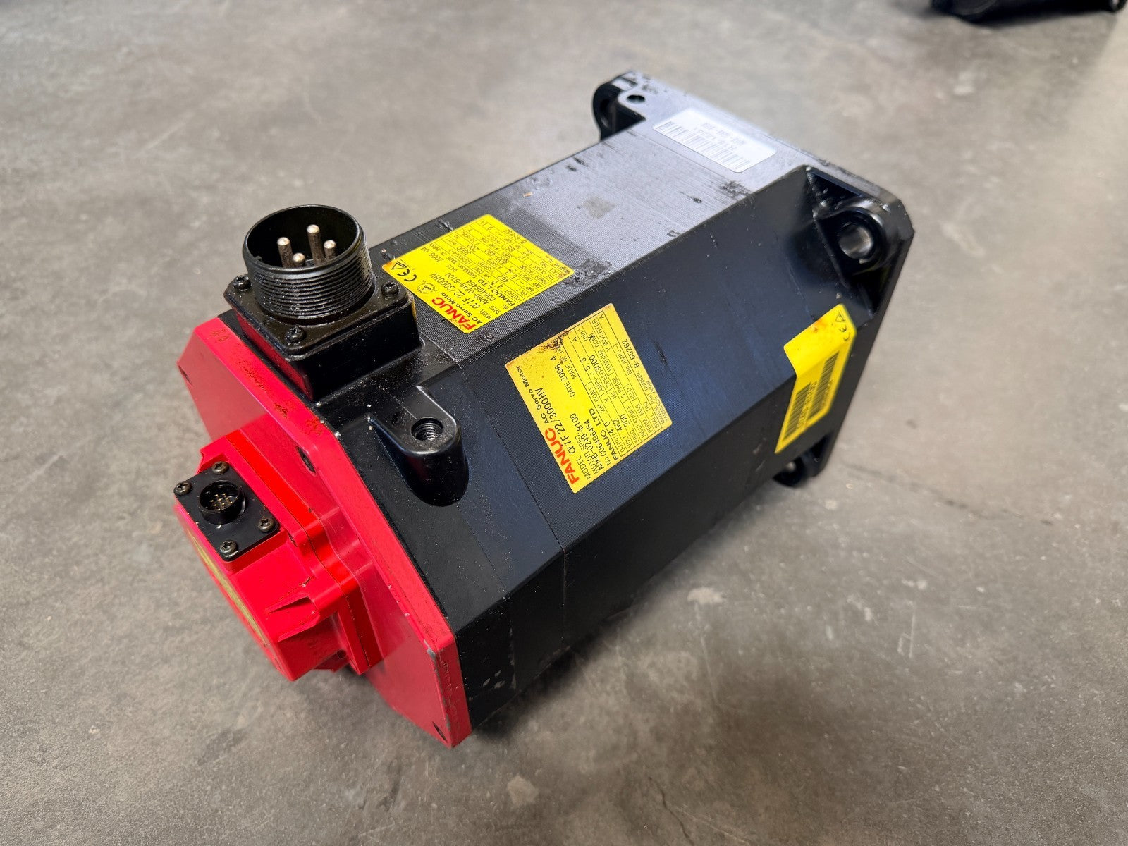 FANUC	  AC SERVO MOTOR	A06B-0249-B100