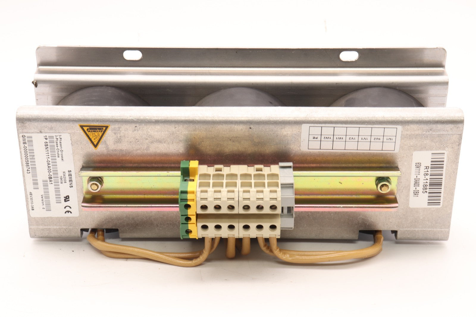 SIEMENS	3 PHASE CHOKE	6SN1111-0AA00-0BA1