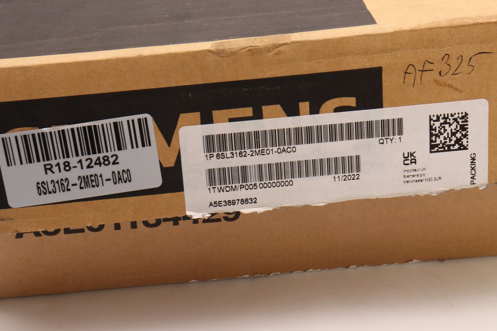 SIEMENS	SINAMICS	6SL3162-2ME01-0AC0