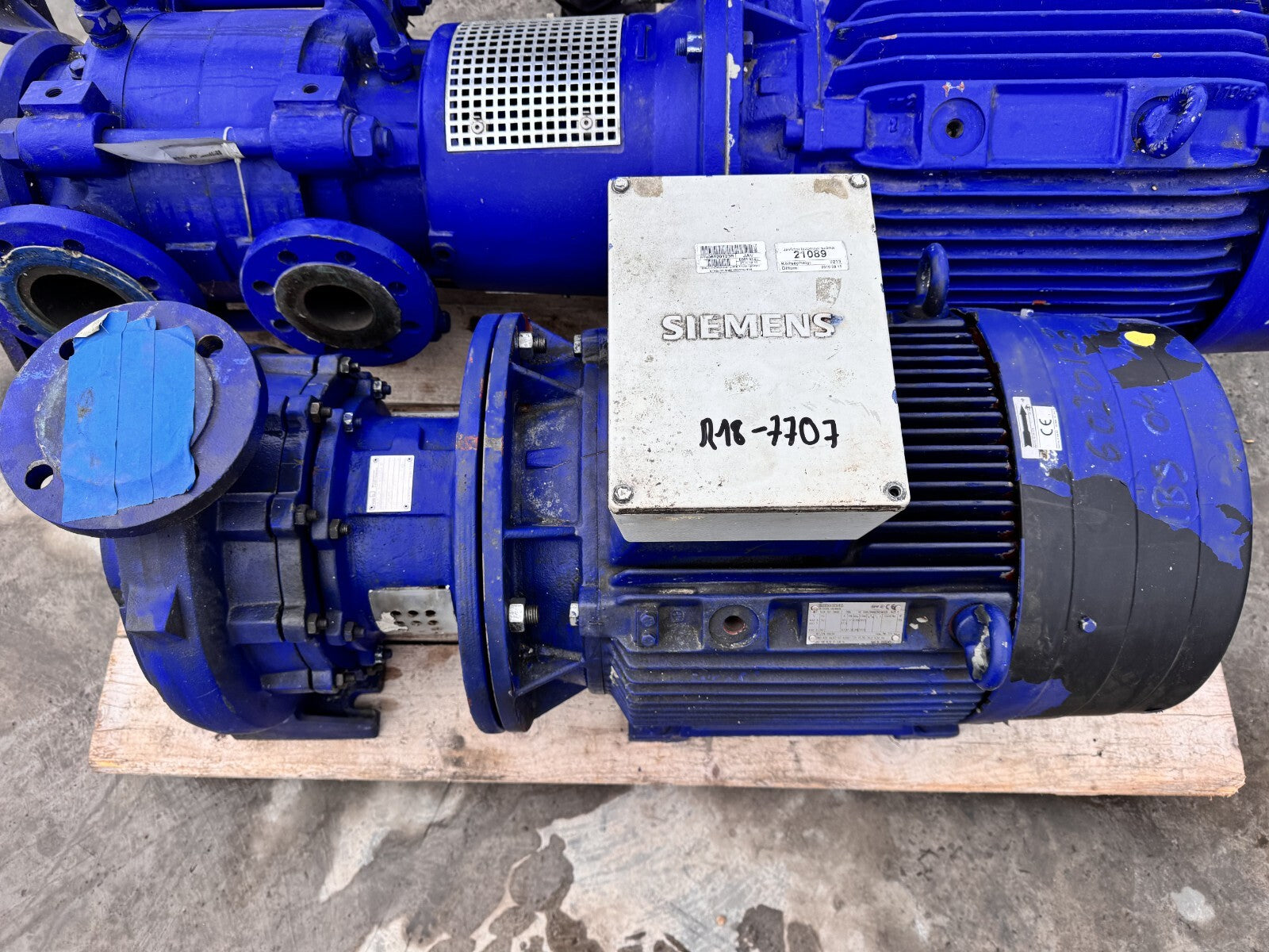KSB	1lg4 207-2aa66-7	Ksb etabloc sn 065250/3702 sp