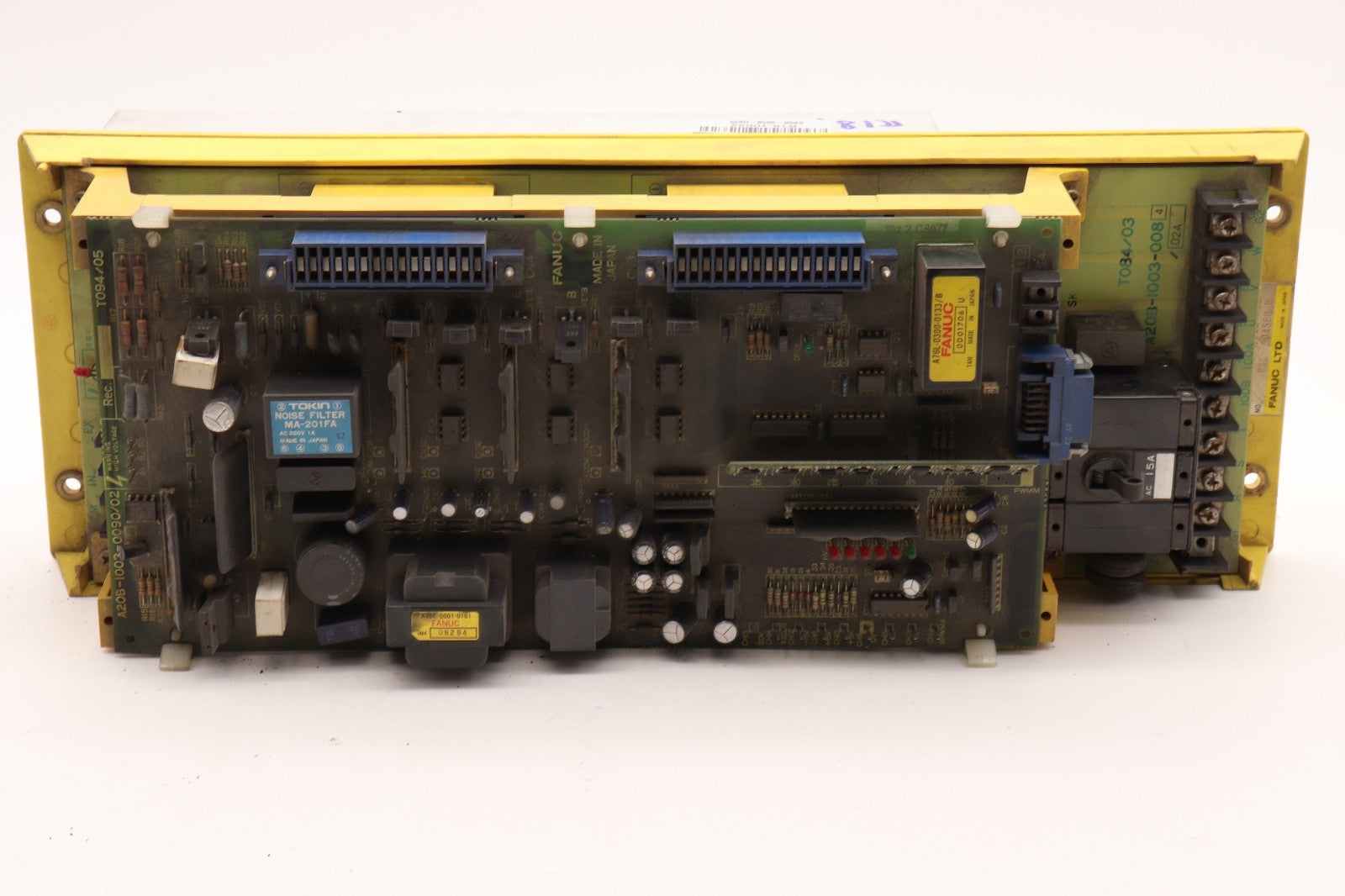 FANUC	 SERVO AMPLIFILTER MODULE NO F15 04568-B  A06B-6058-H025