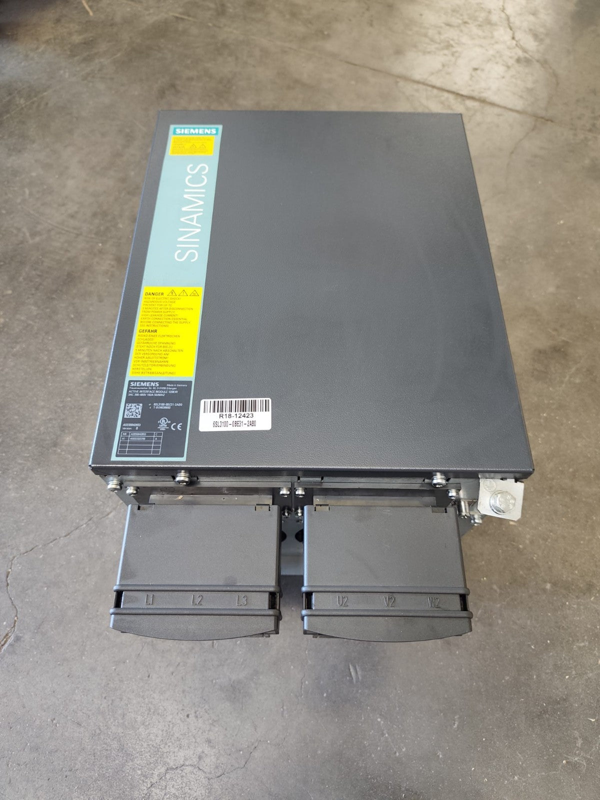 SIEMENS	ACTIVE INTERFACE MODULE 120 KW	6SL3100-0BE31-2AB0