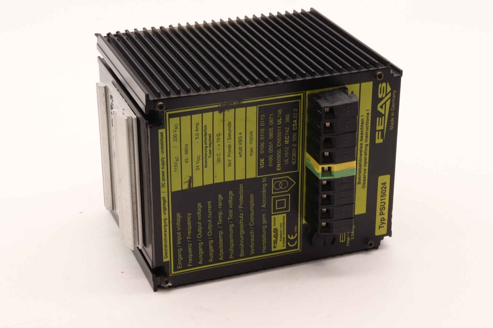 FEAS	PSU15024	DC POWER SUPPPLY - UNSTABILIZED