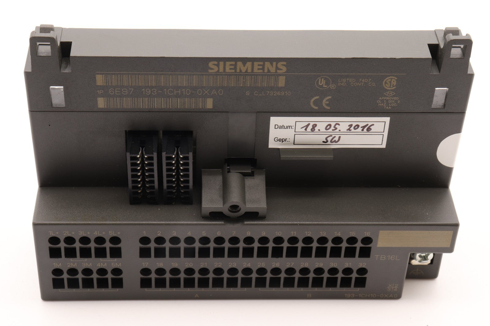SIEMENS  6ES7193-1CH10-0XA0  R18-9434