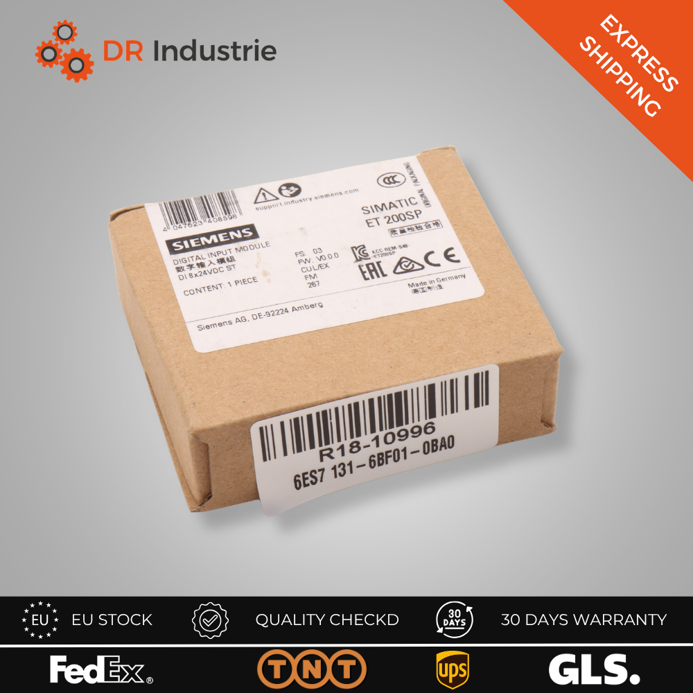 SIEMENS	DIGITAL INPUT MODULE	6ES7 131-6BF01-0BA0