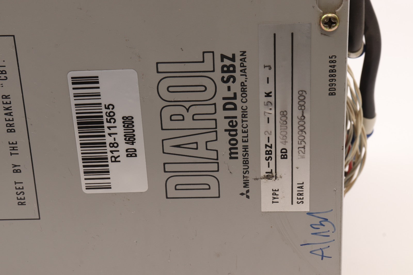 DIAROL	DL-SBZ BL-SBZ-2-7.5K-J	BD 460U608