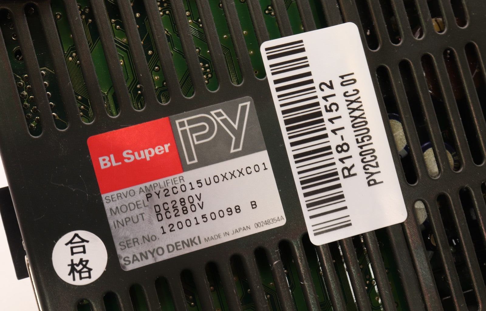 SANYO   DENKI  IPY   PY2C015U0XXXC 01