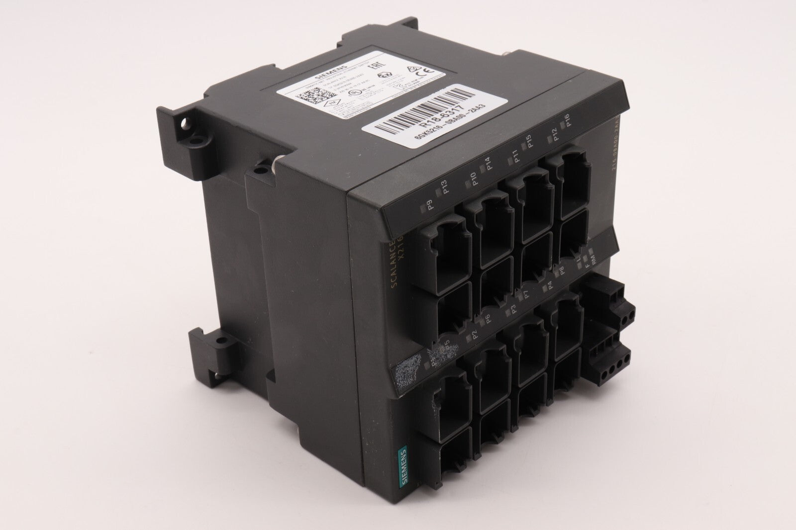 SIEMENS SIMATIC NET INDUSTRIAL ETHERNET SWITCH SCALANCE X216 6GK5216-0BA00-2AA3
