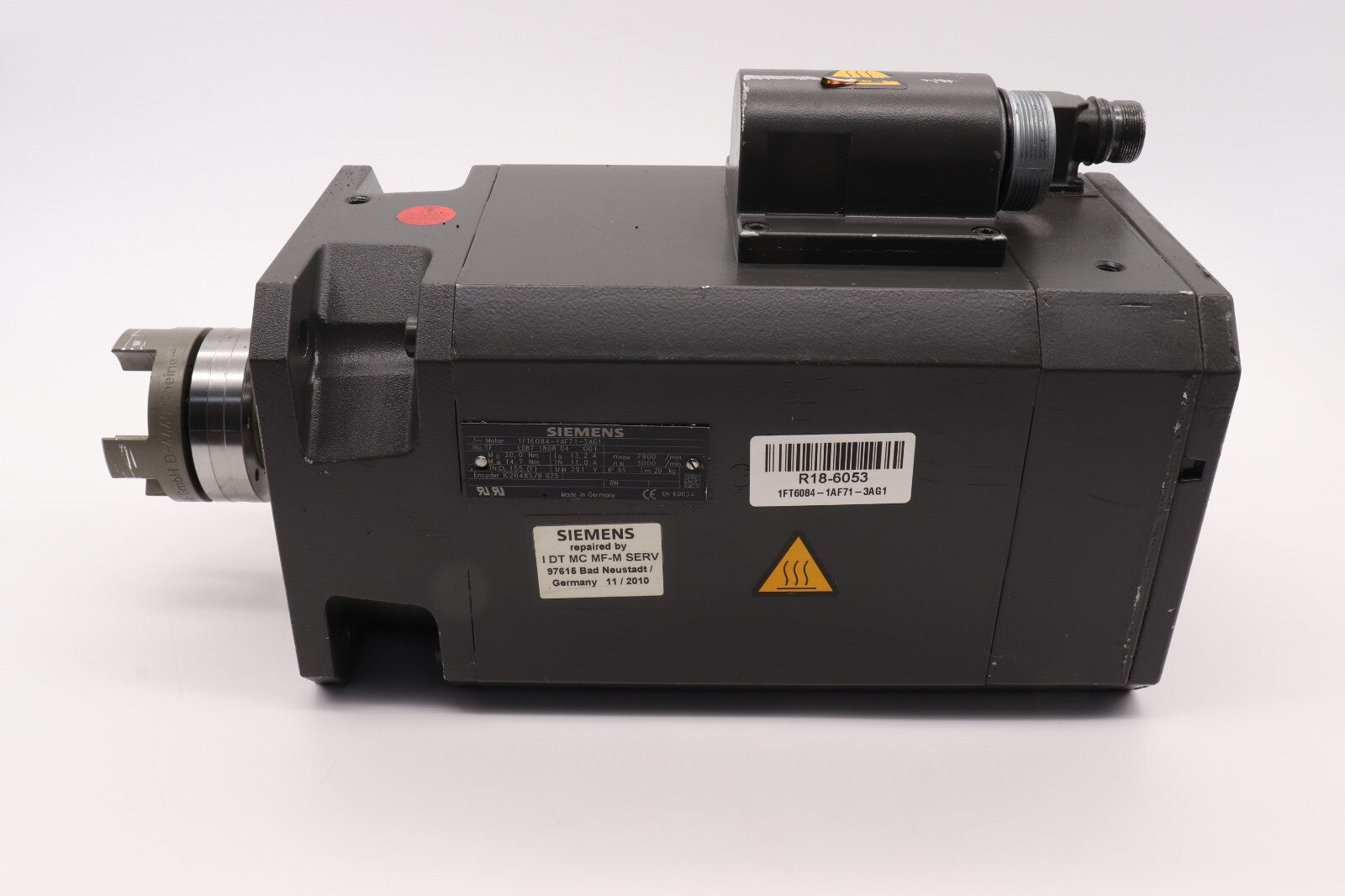 SIEMENS 3 PHASE ELECTRO MAGNET MOTOR 1FT6084-1AF71-3AG1