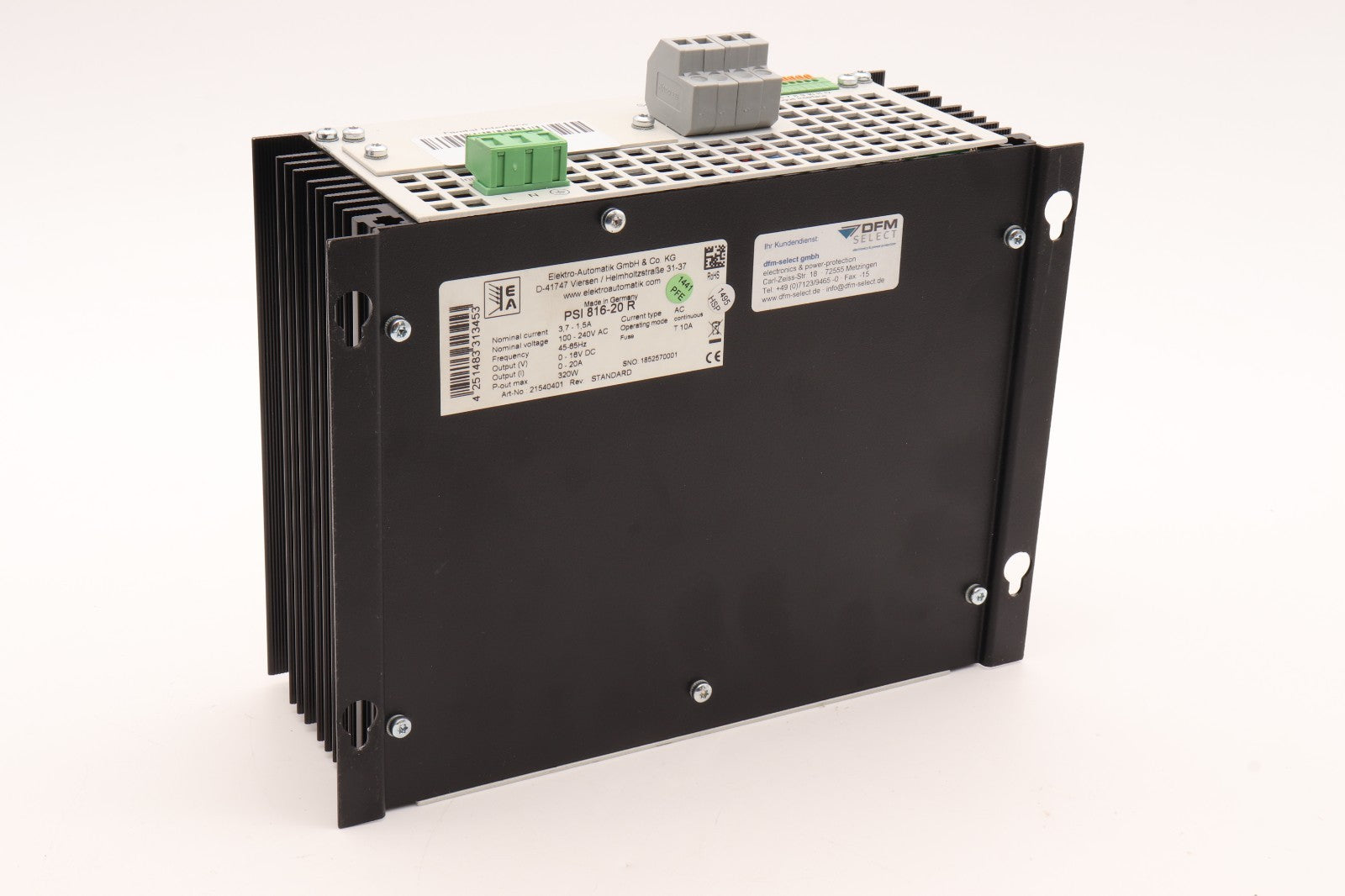 ELEKTRO AUTOMATIK	PSI 816-20 R	21540401