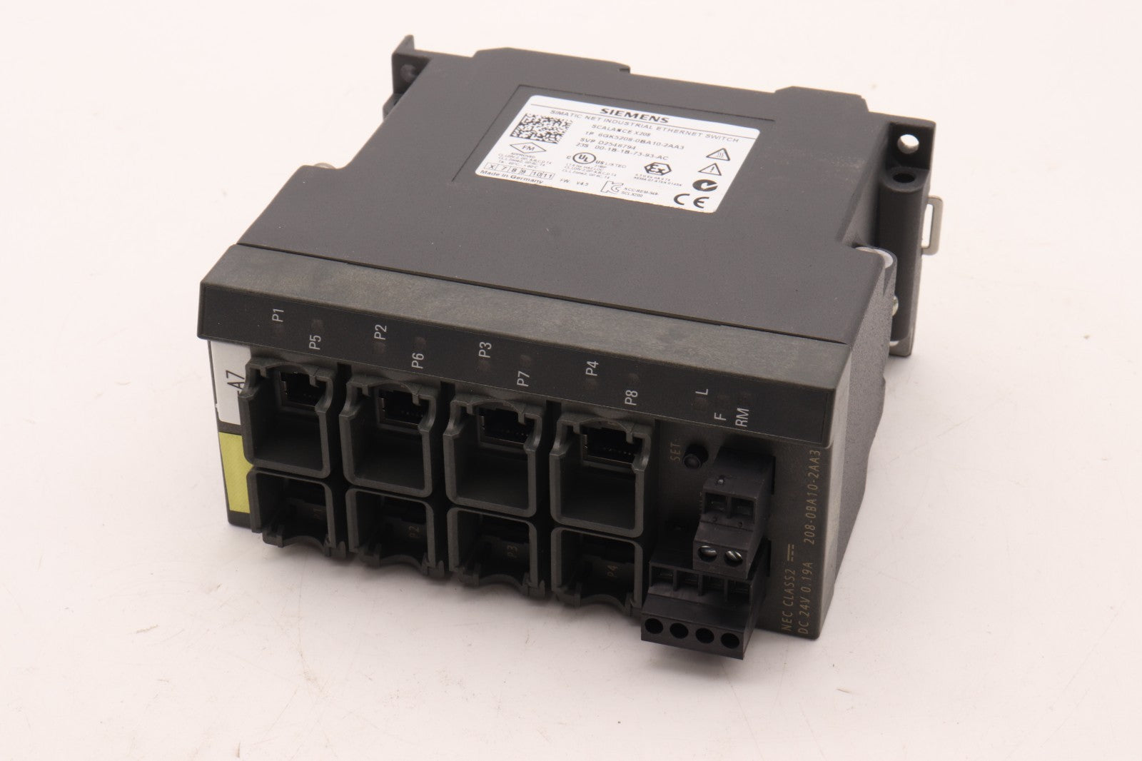 SIEMENS	SCALANCE S612 V3 SIMATIC NET SECURITY MODULE	6GK5612-0BA10-2AA3