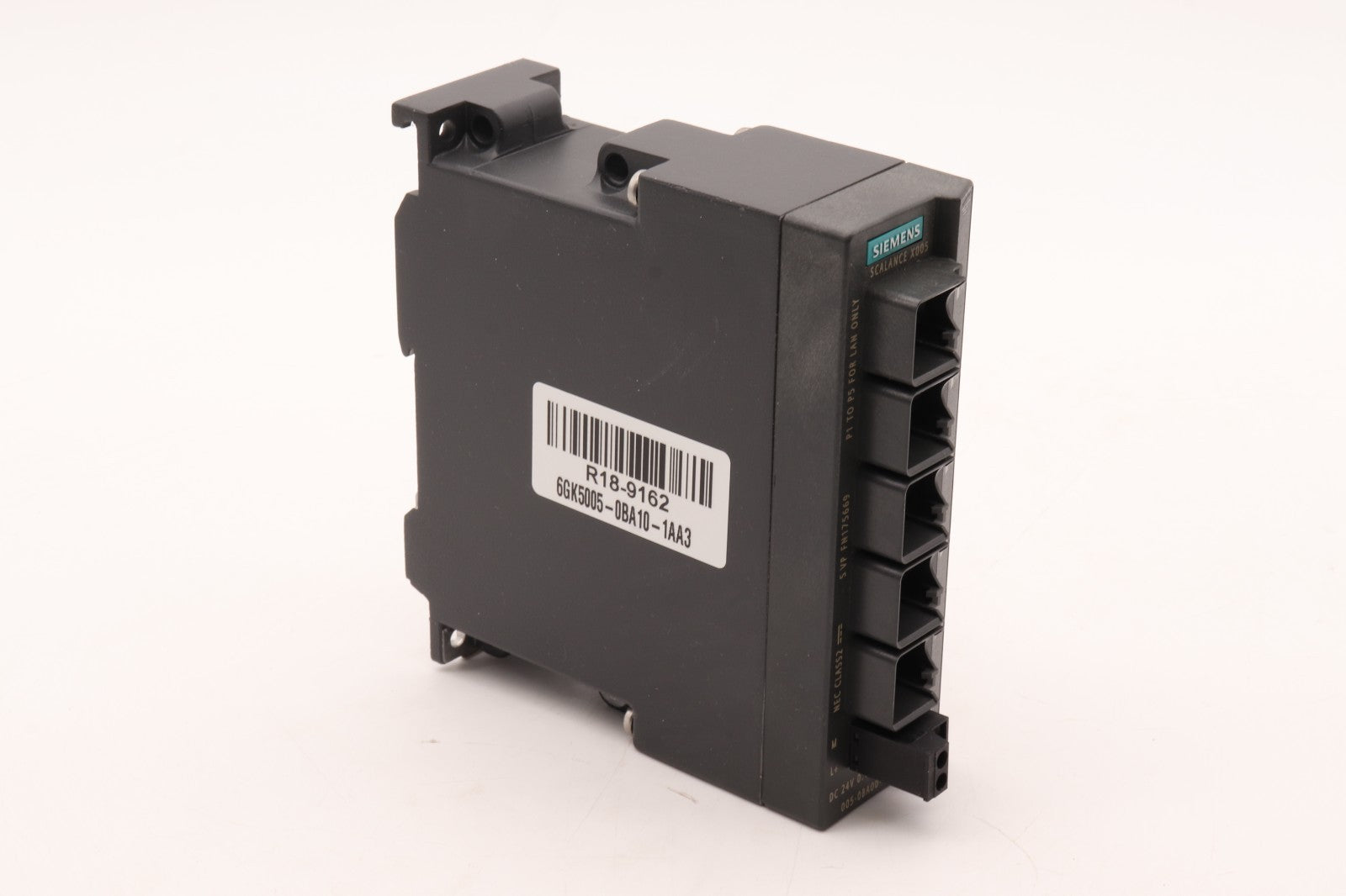 SIEMENS	SIMATIC NET INDUSTRIAL ETHERNET SWITCH SCALANCE X005	6GK5005-0BA10-1AA3