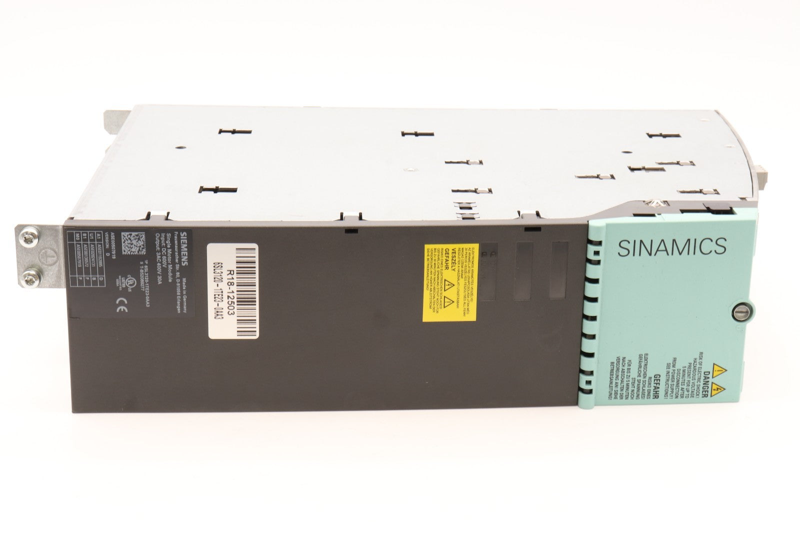 SIEMENS	SINGLE MOTOR MODUL	6SL3120-1TE23-0AA3