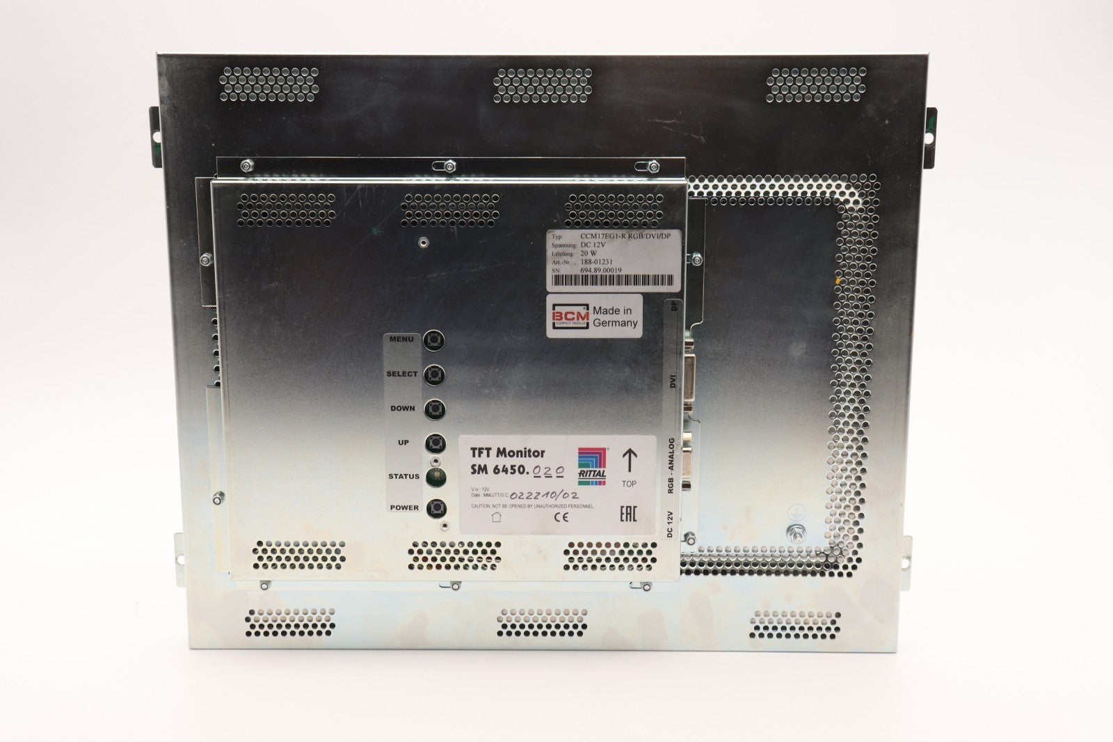 BCM RITTAL  CCM17EG1-R RGB/DVI/DP ART-NR: 188-01231  R18-9351