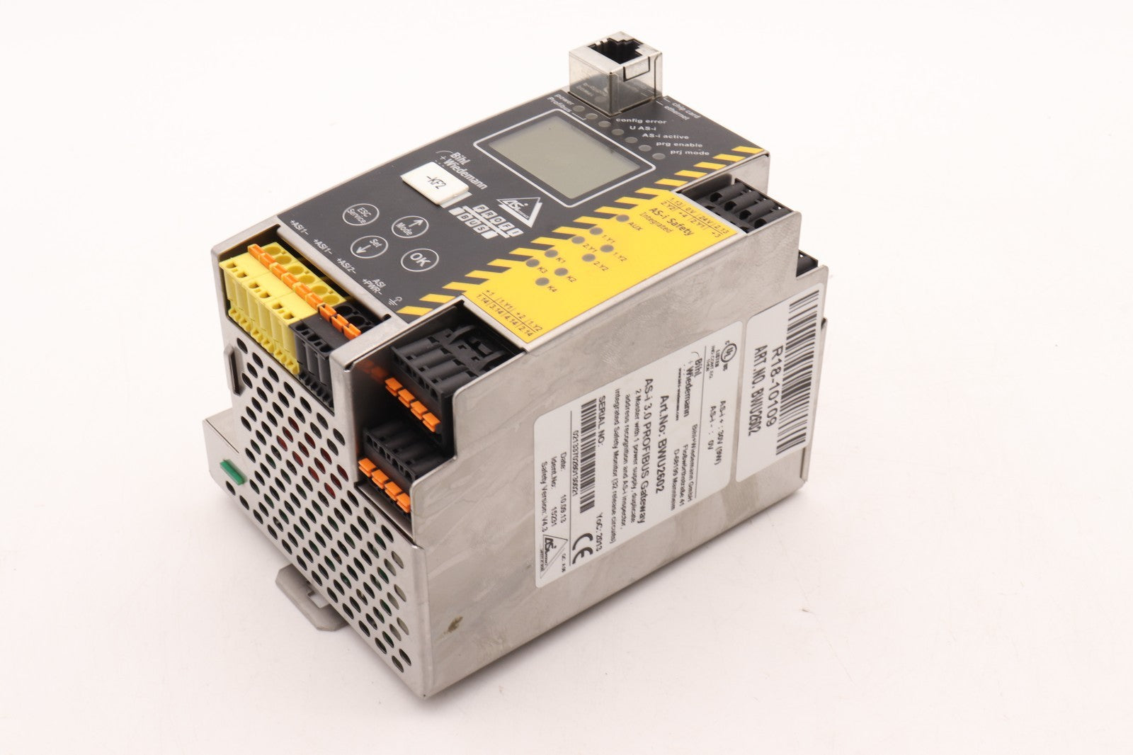 BIHL WIEDEMANN	AS-I 3.0 PROFIBUS GATEWAY	ART.NO. BWU2602