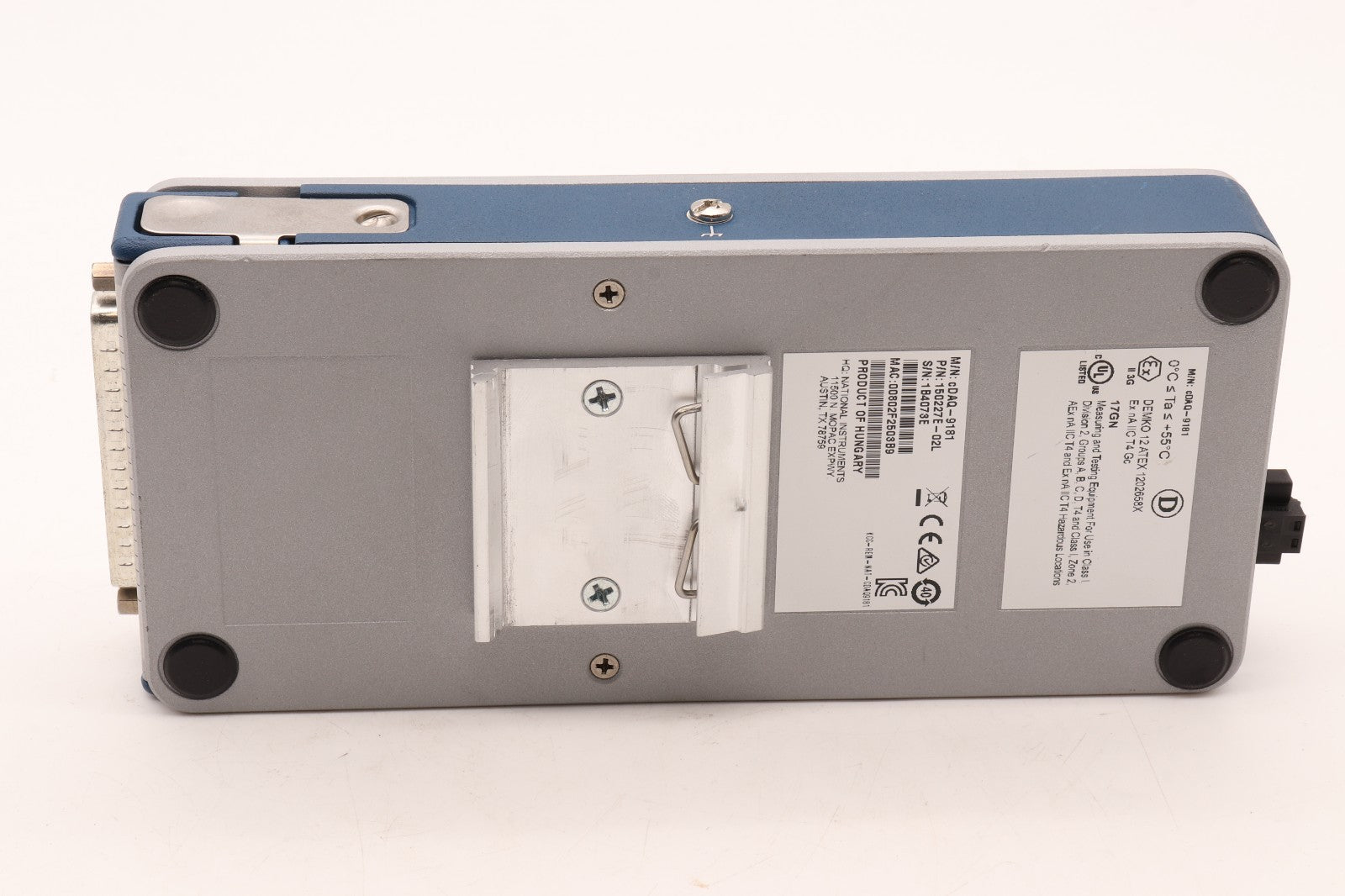 NATIONAL INSTRUMENTS	M/N: cDAQ-9181	P/N 150227E-02L