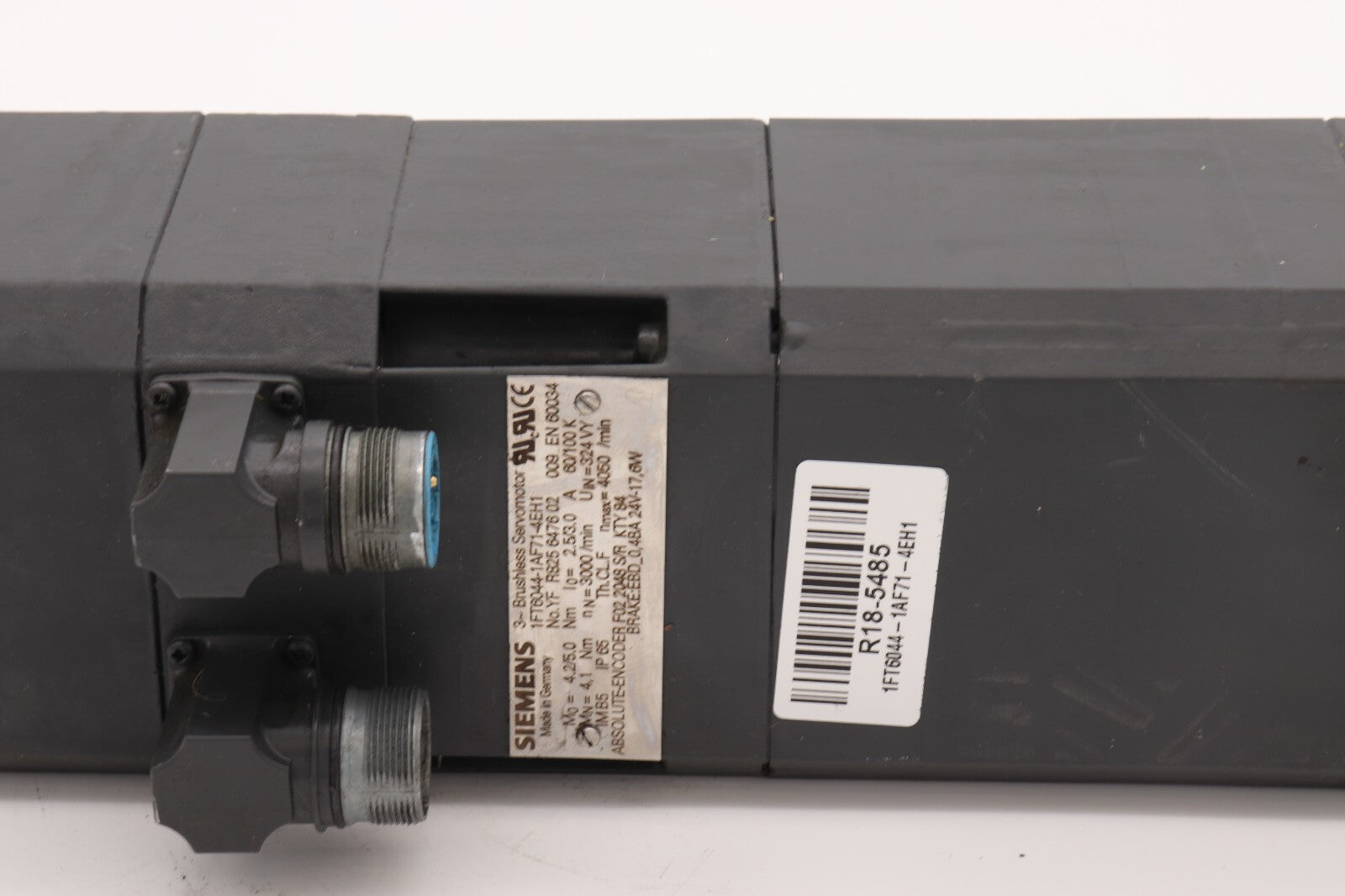 SIEMENS BRUSHLESS SERVO MOTOR 1FT6044-1AF71-4EH1