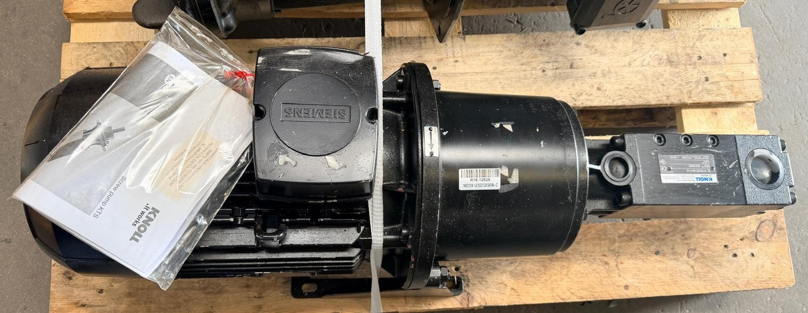 SIEMENS	3 PHASE MOTOR	1AV3131A 1LE10231CA134FB4-Z