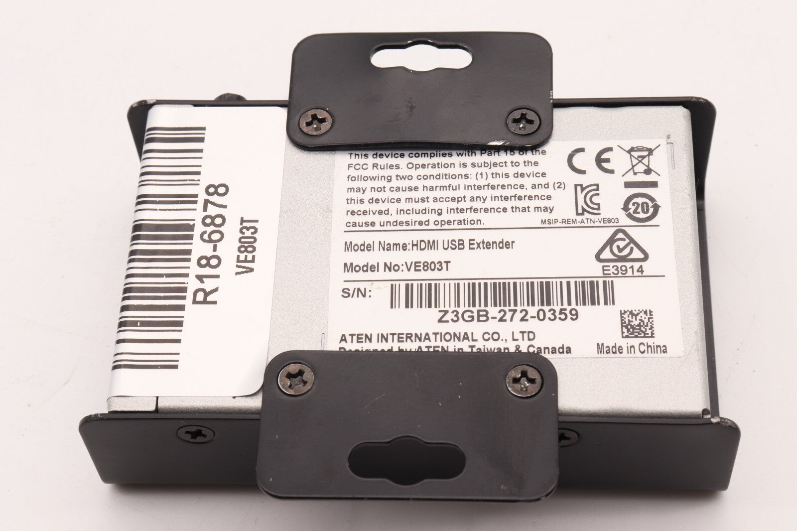 ATEN INTERNATIONAL CO. LTD HDMI USB EXTENDER VE803T