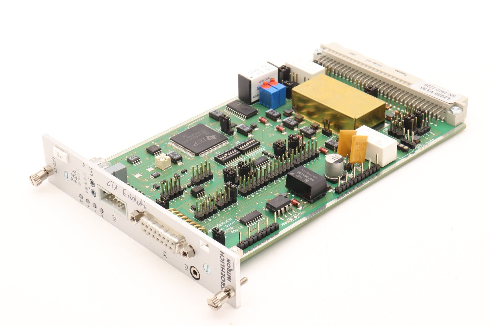 IMTRON	JWFROEHLICH 	LP220