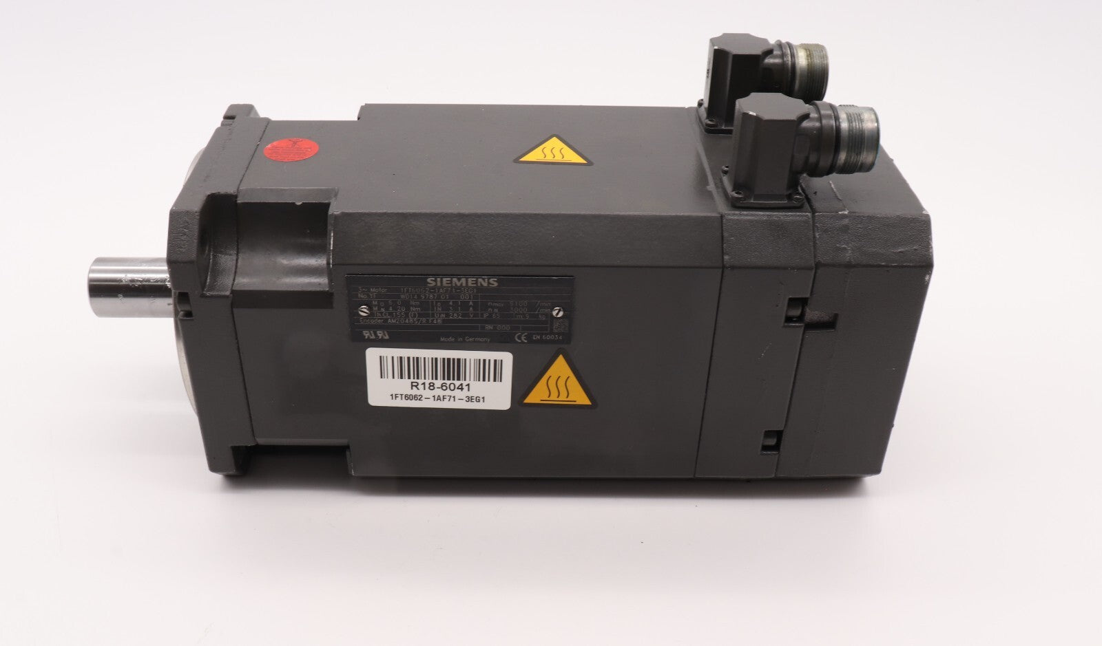 SIEMES 3 PHASE ELECTRO MAGNET MOTOR 1FT6062-1AF71-3EG1