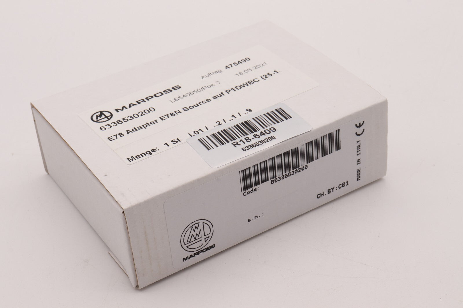 MARPOSS E78 ADAPTER E78N SOURCE AUF P1DWBC 6336530200