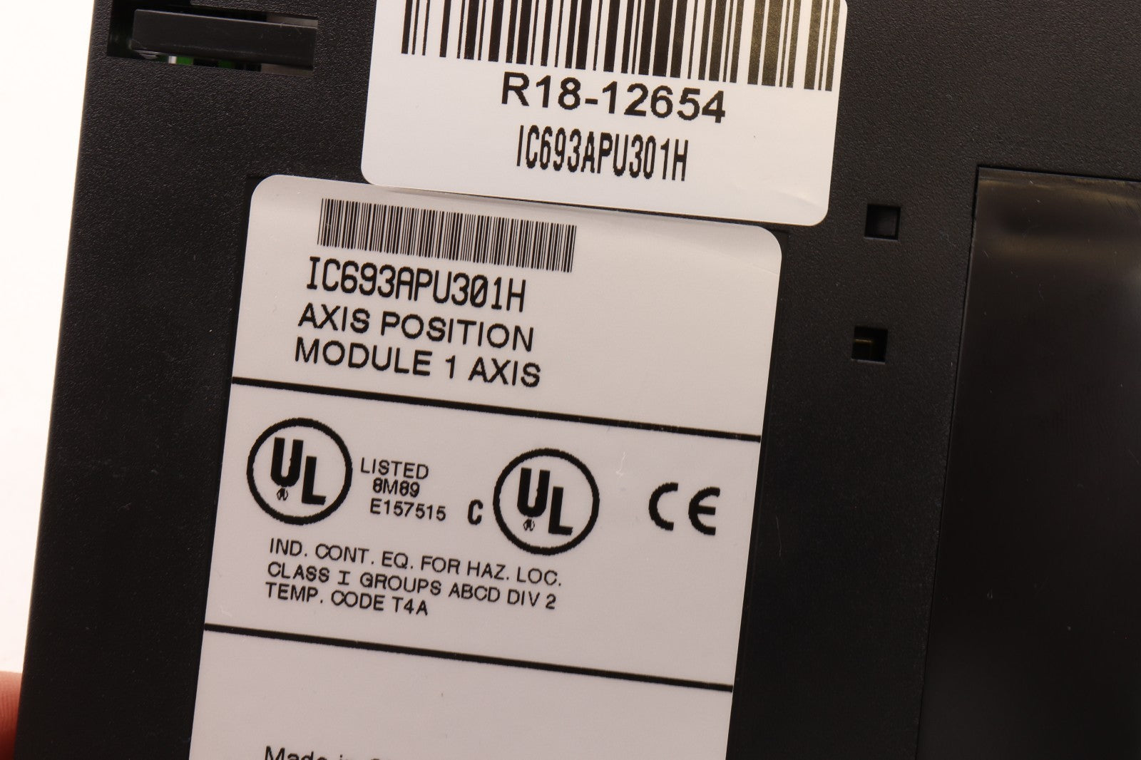 GE FANUC  	IC693APU301H	AXIS POSITION MODULE 1 AXIS