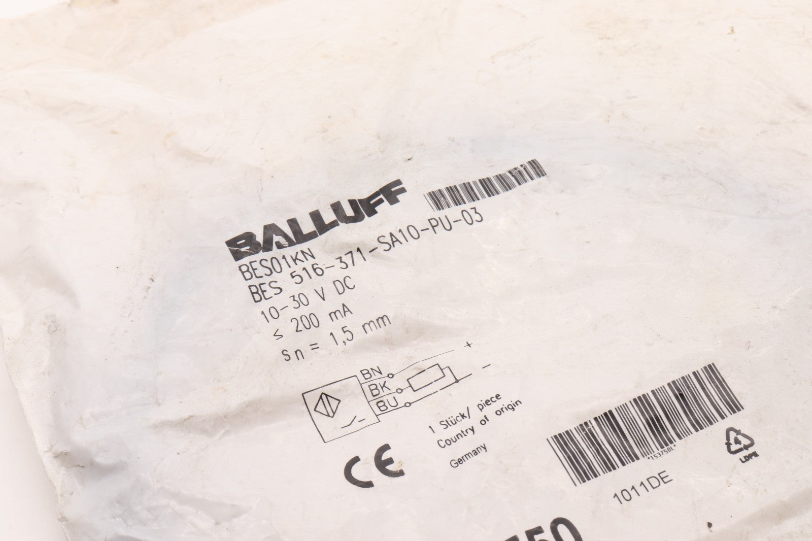 BALLUFF  BES01KN	BES 516-371-SA10-PU-03