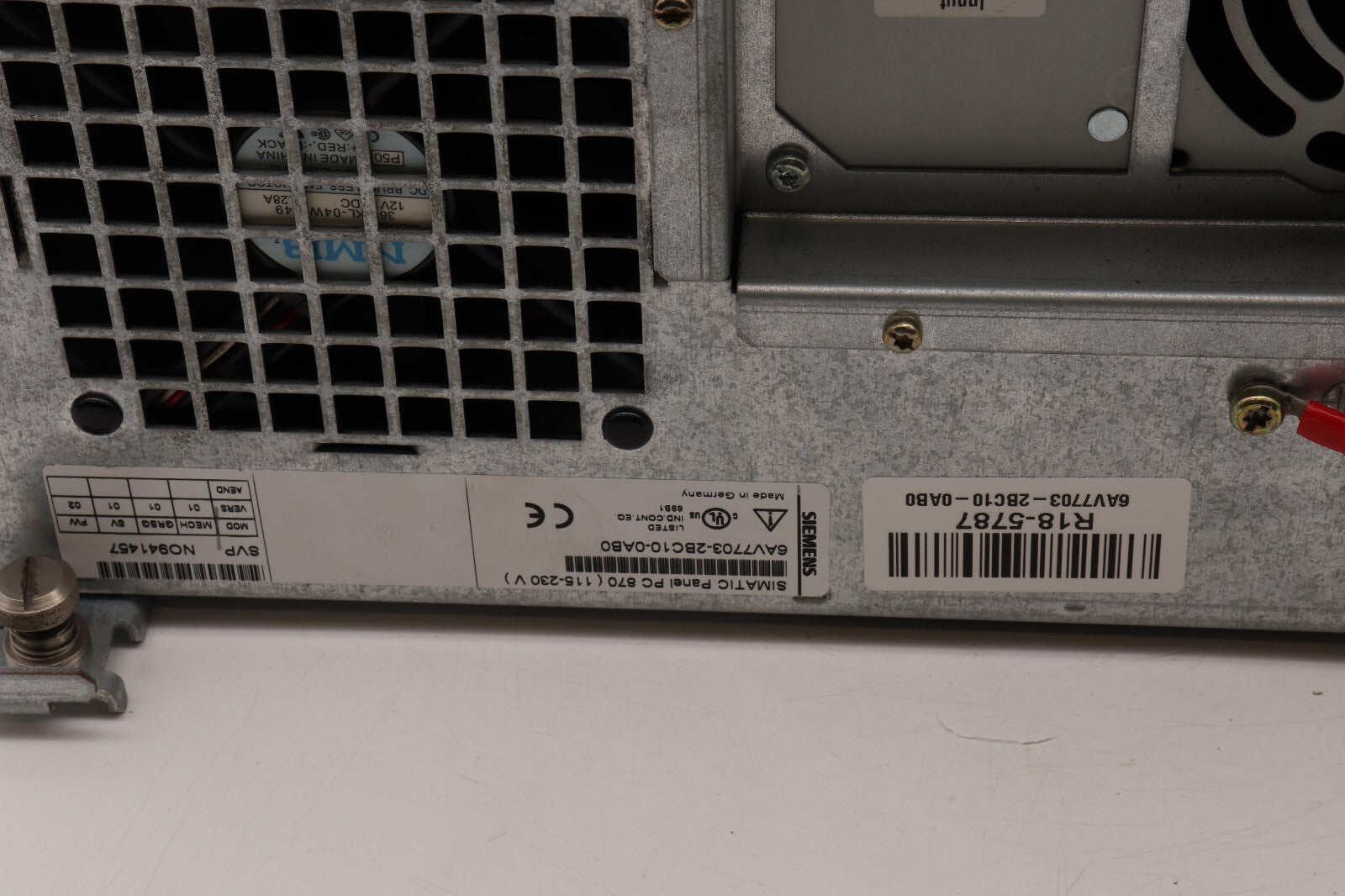 SIEMENS 6AV7703-2BC10-0AB0 PANEL PC 870