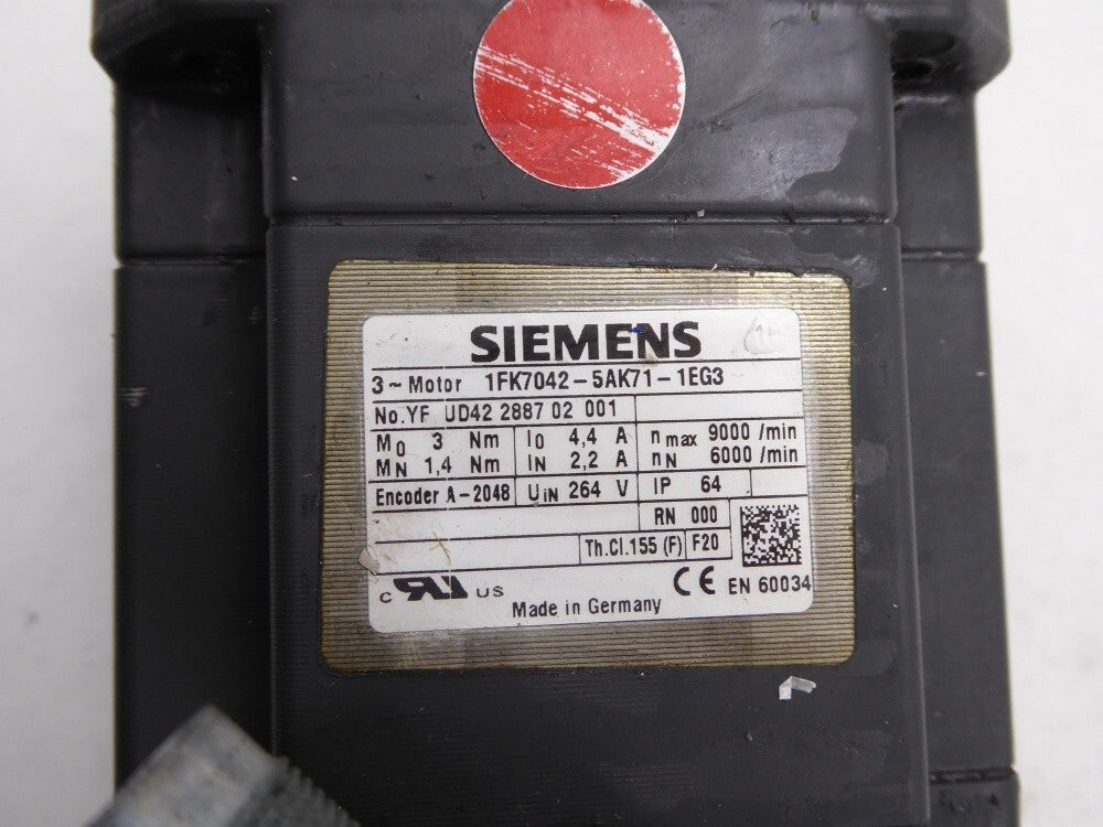 Siemens	1FK7042-5AK71-1EG3