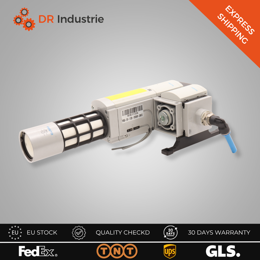 FESTO 	MS6-SV-1/2D-10V24P-2M12	+ MS6-FRM-1/2
