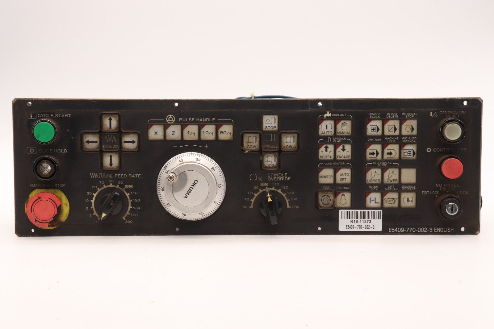 OKUMA	KEYPAD (BROKEN STOP BUTTON)	E5409-770-002-3
