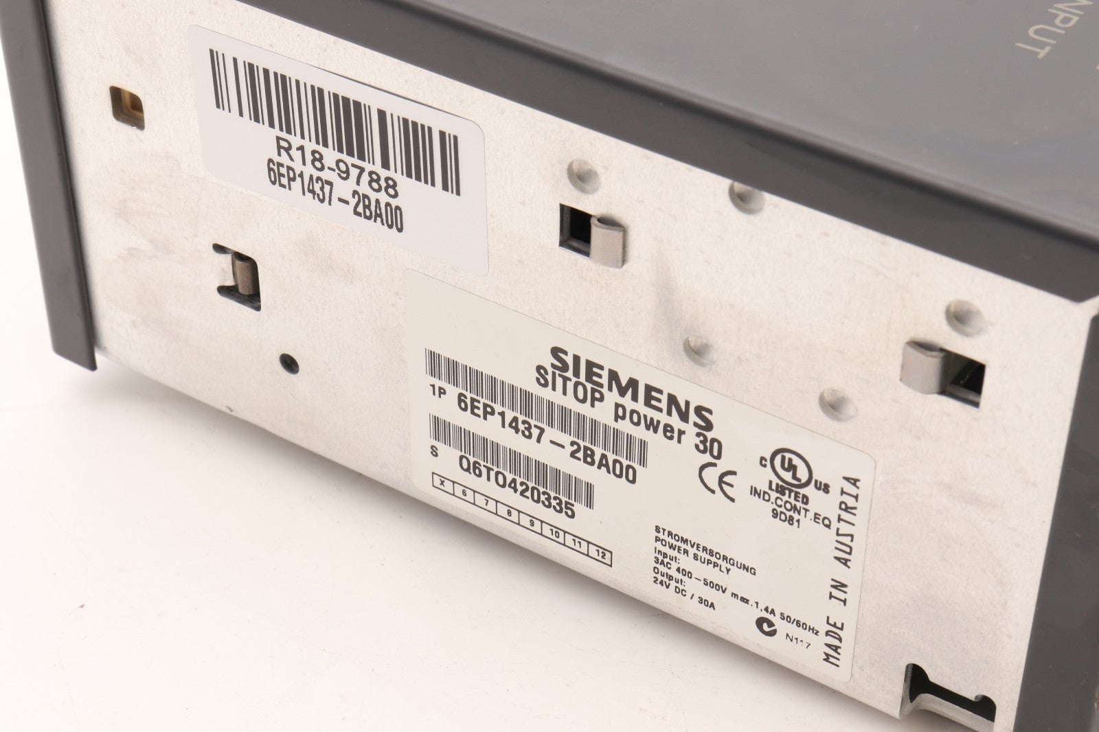 SIEMENS	SITOP POWER 30	6EP1437-2BA00