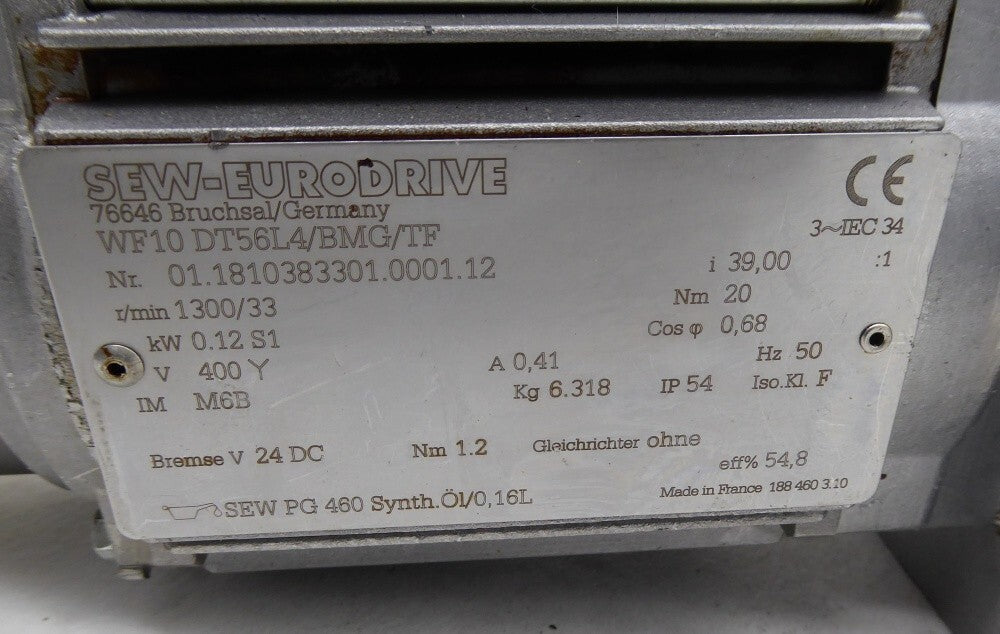 Sew WF10 DT56L4/BMG/TF
