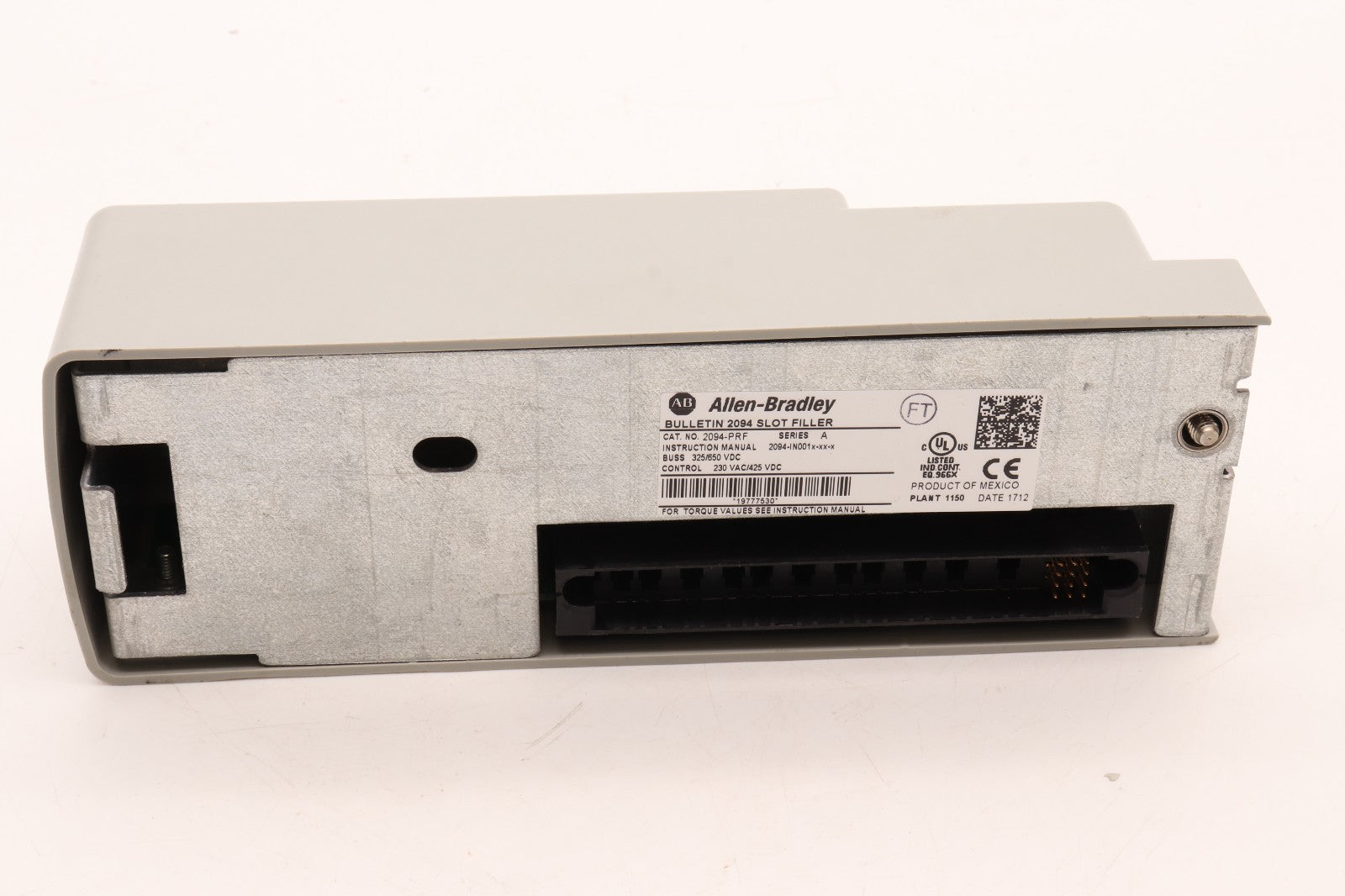 ALLEN-BRADLY	KINETIX 6000 SLOT FILLER (HEAD)	BULLETIN 2094-PRF SLOT FILLER