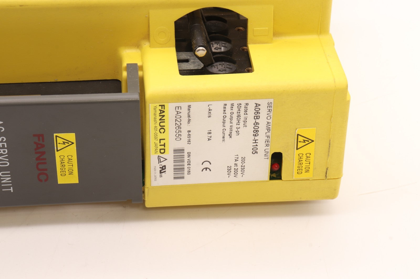 FANUC	  SERVO AMPLIFIER UNIT	A06B-6089-H105