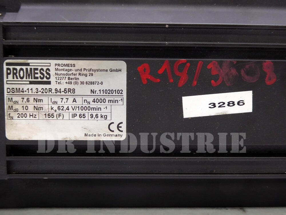 PROMESS  DSM-11.3-20R.94-5R8