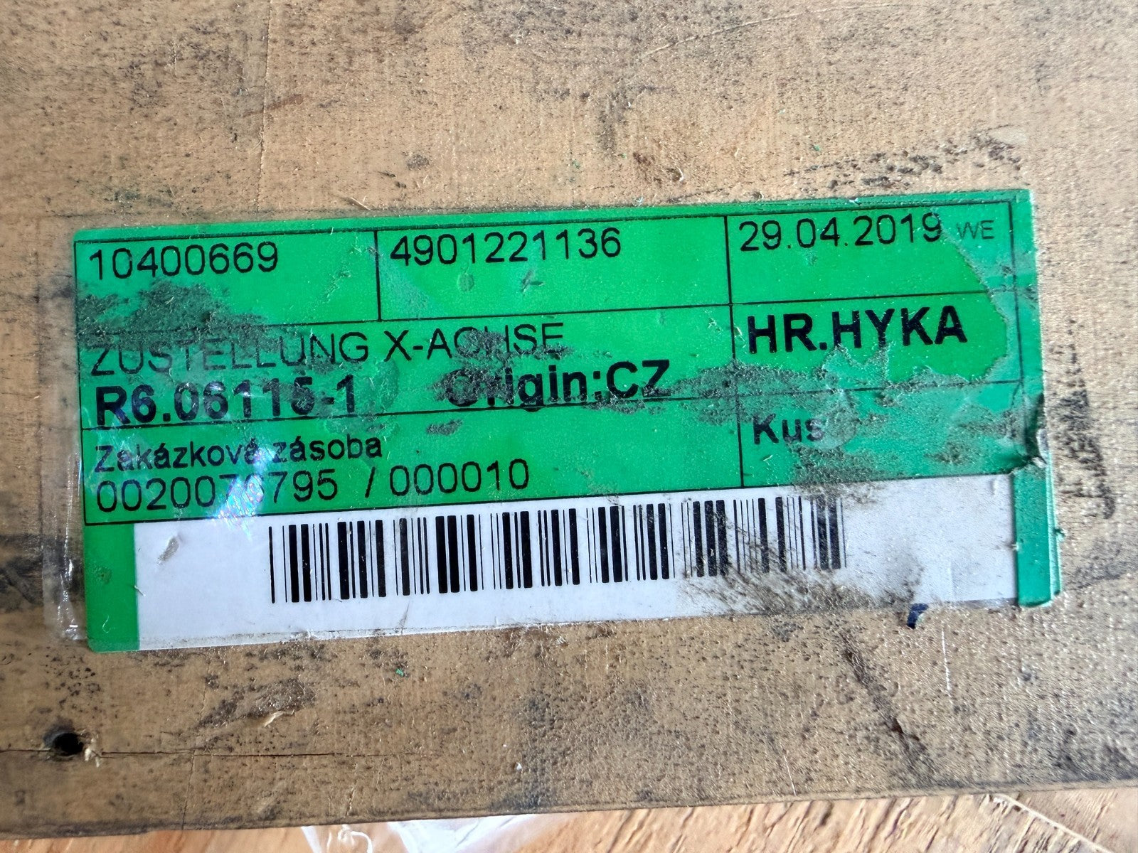 JUNKER	05.52.001.00.1	0.12109