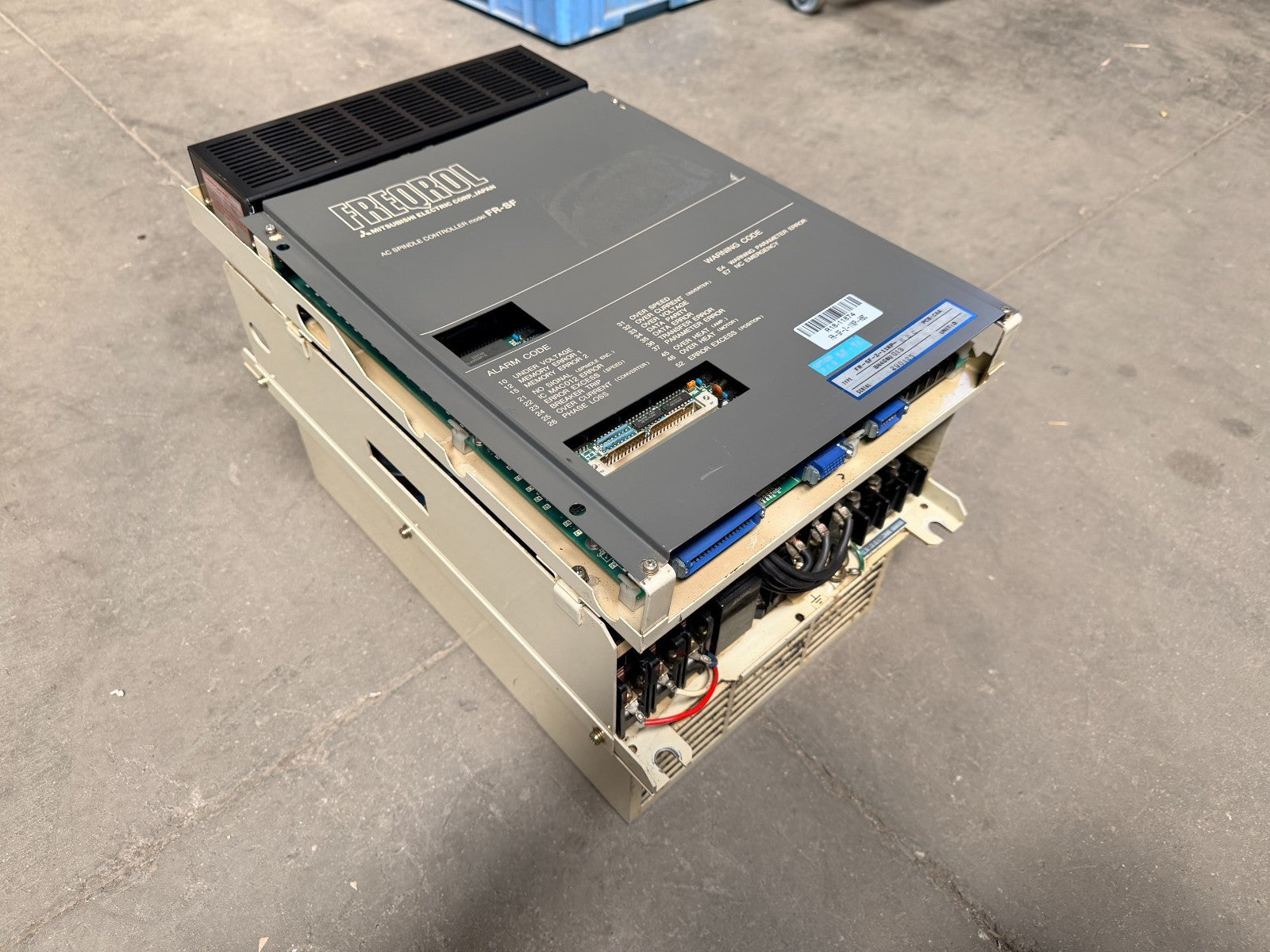 MITSUBISHI	FREQROL AC SPINDLE CONTROLLER FR-SF	FR-SF-2-11KP-HBC BN408U0013